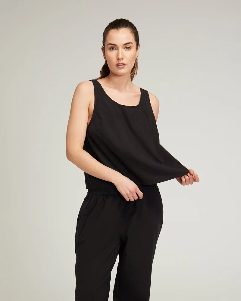 Nudea - Débardeur Noir – Image 3