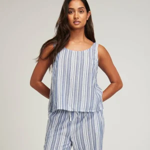 Nudea - Débardeur à rayures de la Marine française