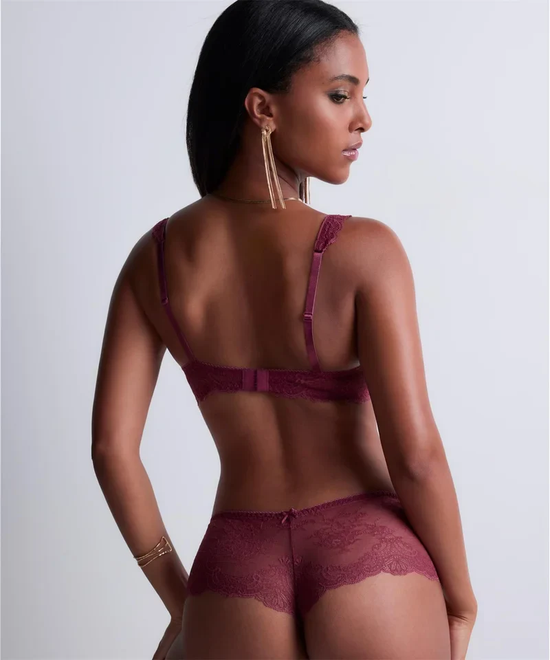 Aubade - Soutien-gorge rembourré plongeant Danse Des Sens Mûre – Image 4