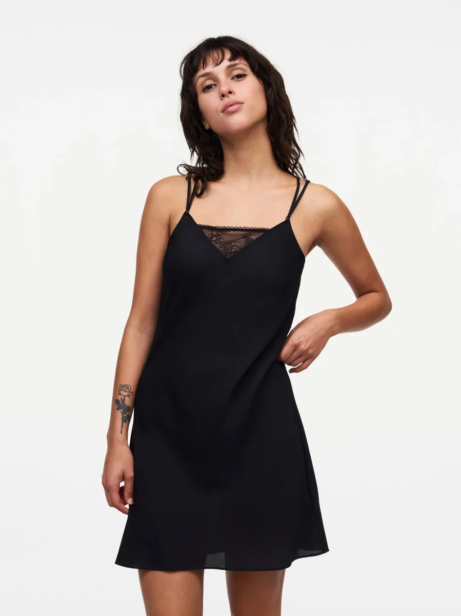 Passionata - Chemise de Nuit Maddie Noir – Image 2