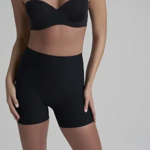 ByeBra - Gaine sculptante (Maintien fort) Shorty taille mi-haute noire