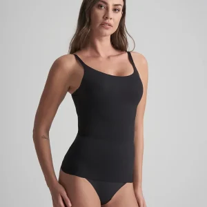 ByeBra - Débardeur sculptant noir (maintien fort)