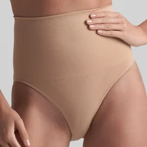 ByeBra - Culotte gainante sans coutures (maintien fort) Beige