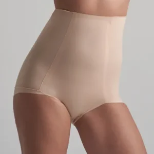 ByeBra - Culotte taille haute Smooth Essentials (Maintien moyen) Beige