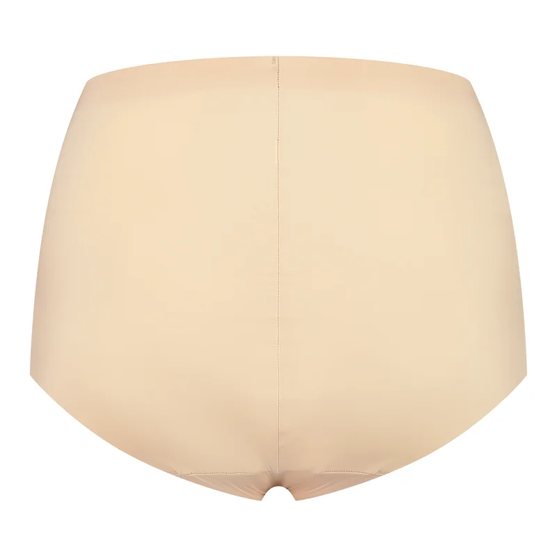 ByeBra - Smooth Essentials (Maintien moyen) Culotte taille mi-haute, lot de 2, beige – Image 8