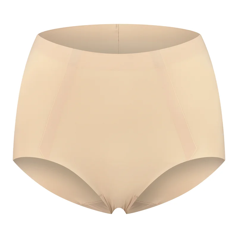 ByeBra - Smooth Essentials (Maintien moyen) Culotte taille mi-haute, lot de 2, beige – Image 7
