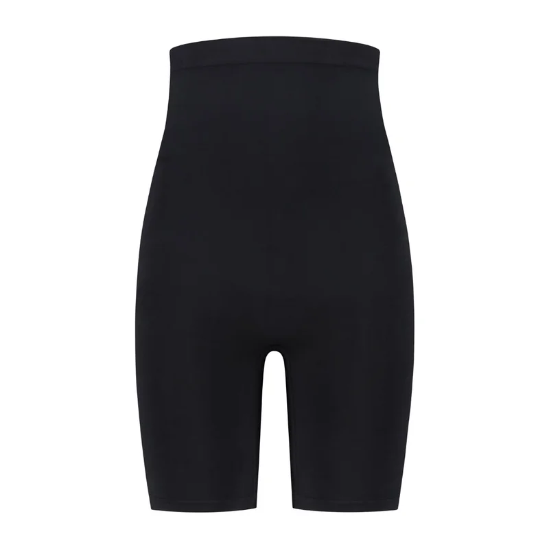 ByeBra - Gainant sans coutures (Maintien fort) Short taille haute noir doux au toucher – Image 6