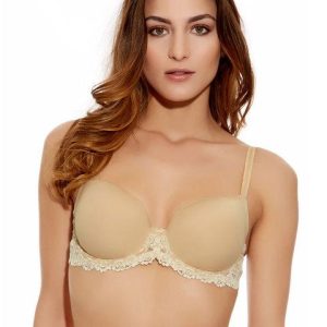 Wacoal - Soutien-gorge Embrace Lace Contour Naturellement Nude / Ivoire