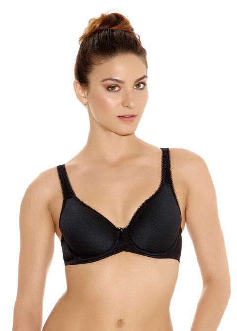 Wacoal - Soutien-gorge basique Contour Spacer Beauty Noir – Image 2