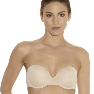 Wacoal - Soutien-gorge sans armatures à armatures en moquette rouge nude