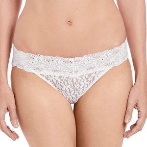 Wacoal - Slip de bikini Halo Lace Ivoire