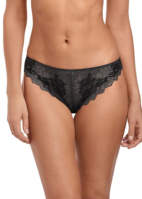 Wacoal - Dentelle Perfection Tanga Charcoal – Image 2