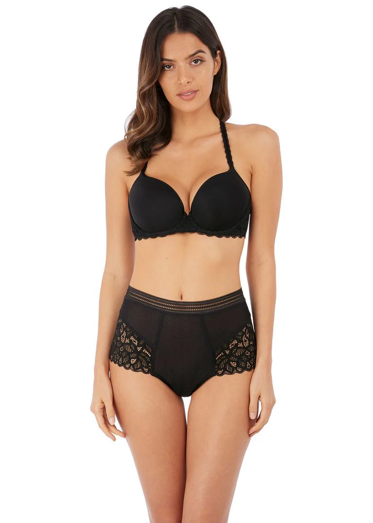 Wacoal - Soutien-gorge Contour à armatures Raffine Noir – Image 4