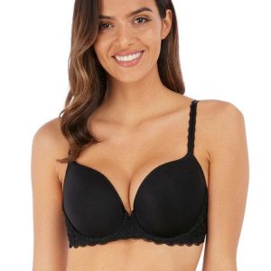 Wacoal - Soutien-gorge Contour à armatures Raffine Noir