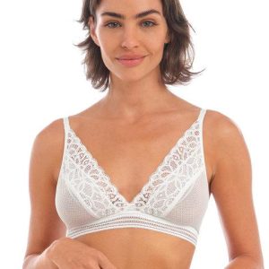 Wacoal - Brassière sans armature Raffine Blanc