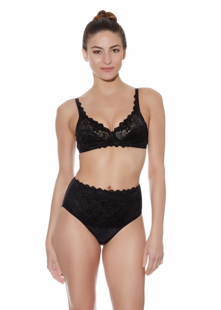 Wacoal - Soutien-gorge sans armatures Eglantine Noir – Image 3