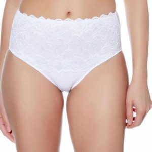 Wacoal - Slip Contrôle Eglantine Blanc