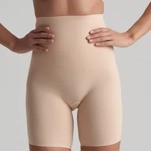 ByeBra - Gainant taille haute (Maintien extra fort) Short beige