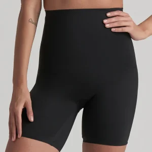 ByeBra - Gainant taille haute (Maintien extra fort) Short noir gainant taille haute
