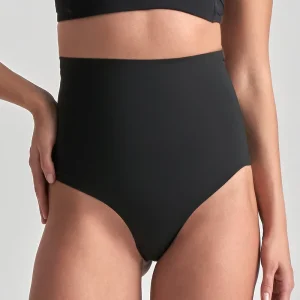 ByeBra - Gainant taille haute (Maintien extra fort) String noir