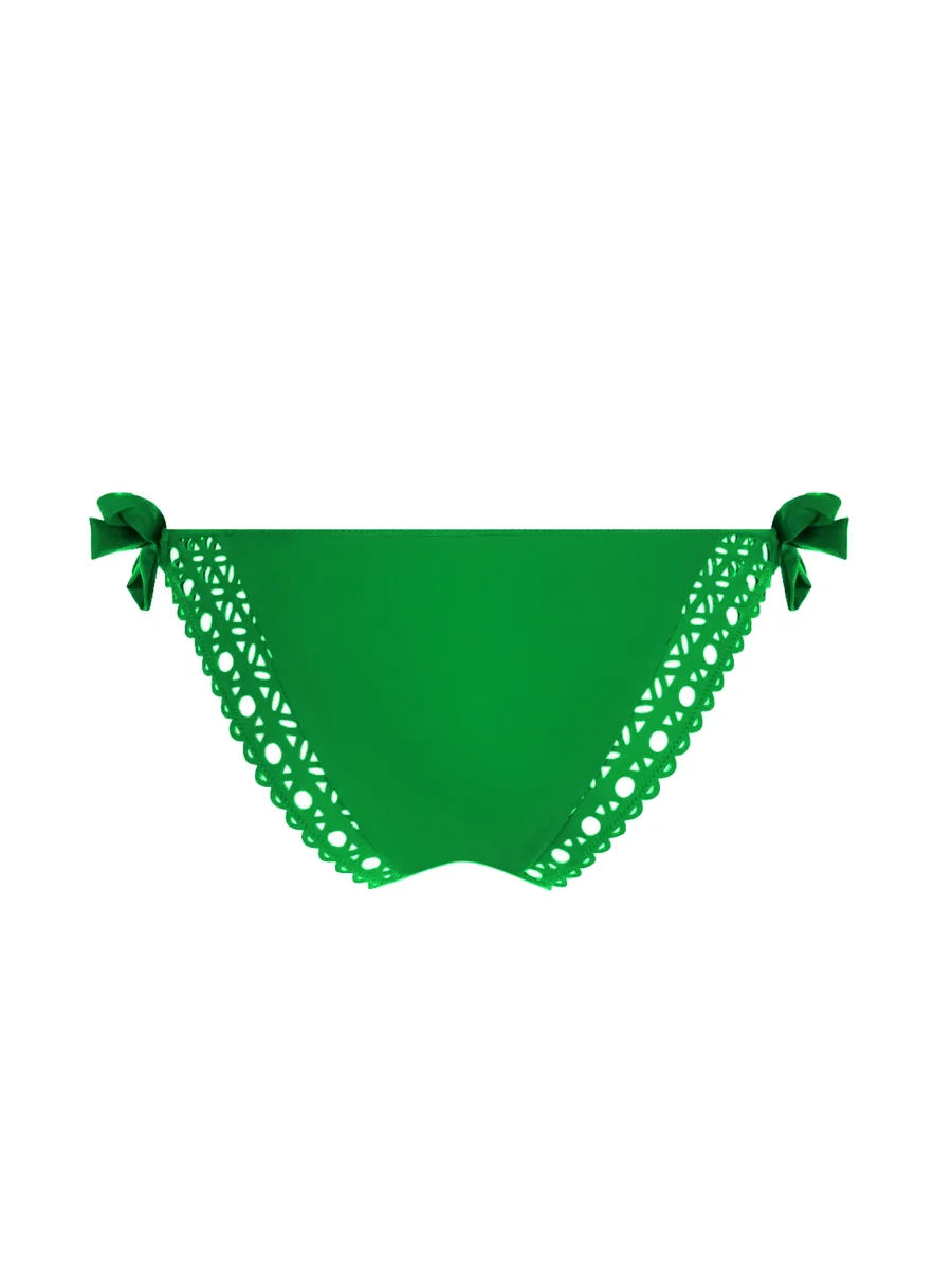 Maillots de bain Lise Charmel - Bikini Couture Ajourage à côtés étroits Ajourage Vert – Image 3