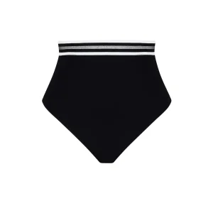 Maillots de bain Lise Charmel - Bikini taille haute Energie Nautique Noir Silver