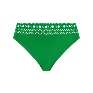 Maillots de bain Lise Charmel - Bas de bikini large côté Ajourage Couture Ajourage Vert