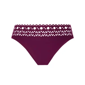 Maillots de bain Lise Charmel - Bikini brésilien taille basse Ajourage Couture Ajourage Prune