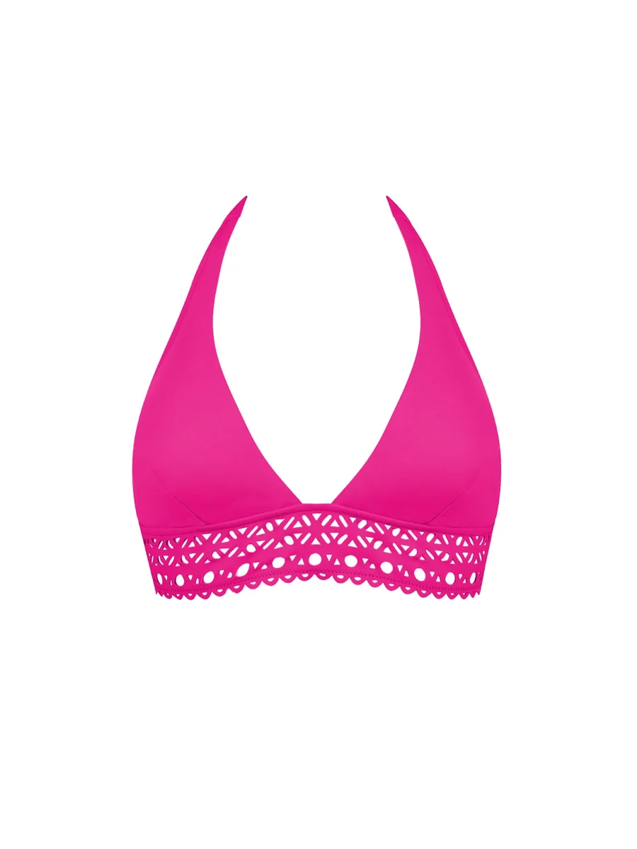 Maillots de bain Lise Charmel - Bikini Triangle Ajourage Couture Ajourage Fuchsia