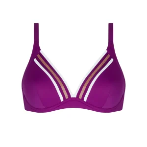 Maillots de bain Lise Charmel - Triangle à armatures Energie Nautique Cassis Gold