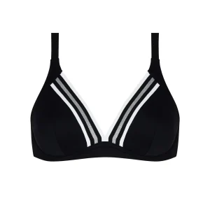 Maillot de bain Lise Charmel - Triangle à armatures Energie Nautique Noir Silver