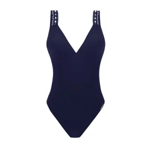 Maillots de bain Lise Charmel - Maillot de bain plongeant sans armatures Ajourage Couture Marina Couture