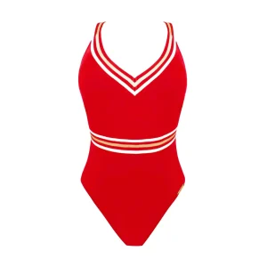 Lise Charmel Maillots de bain - Maillot de bain dos nu sans armatures Energie Nautique Flamme Nautique