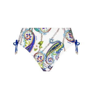 Lise Charmel Maillots De Bain - Odyssee Cashmer Bikini Classique Avec Liens Ajustables Bleu Cashmer