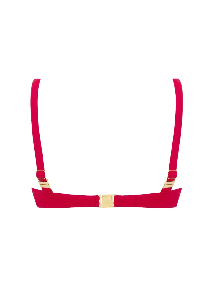 Lise Charmel Maillots De Bain - D'or Et De Chaines Triangle Contour Underwire Framboise Or – Image 5