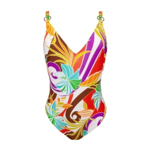 Maillots de bain Lise Charmel - Maillot de bain sans armatures Energie Soleil Mandarine Soleil