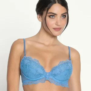 Lise Charmel - Soutien-gorge push-up Sublime En Dentelle Azur Sublime