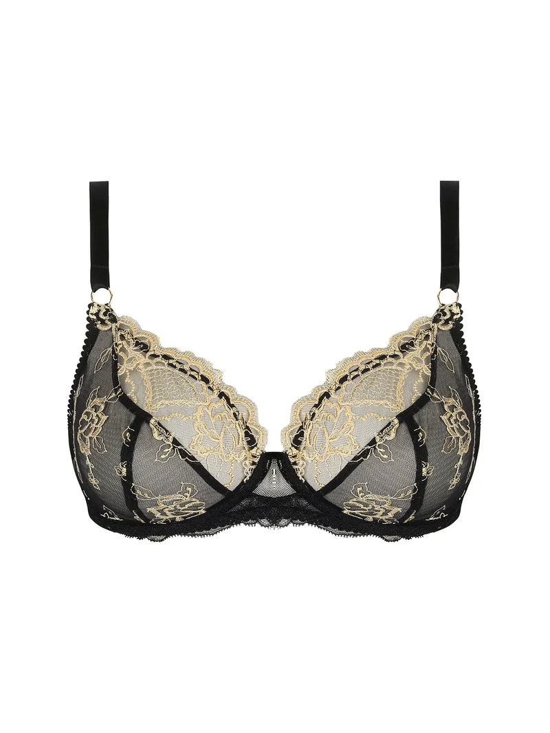 Lise Charmel - Sublime En Or 3/4 Tasse Balconnet Noir Eclat – Image 3