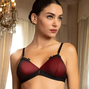 Lise Charmel - Bellissime Inconnue Soutien-gorge triangle sans armatures Ombre Rouge