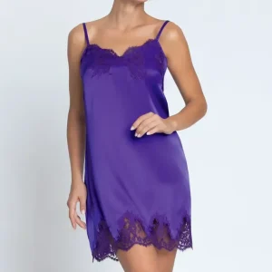 Lise Charmel - Robe de Nuit Splendeur Soie Océan Bleu