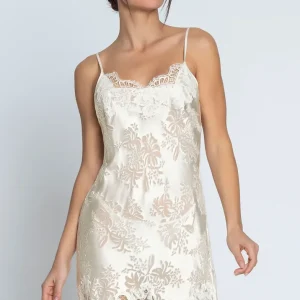 Lise Charmel - Robe De Nuit Bellissime Amour Ecru Nacre