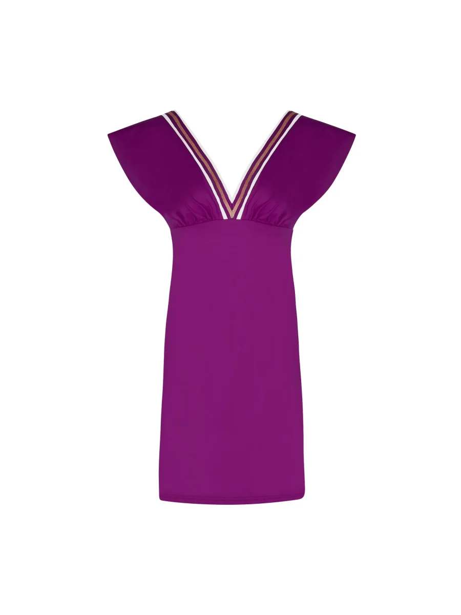 Maillots de bain Lise Charmel - Robe manches courtes Energie Nautique Cassis Gold