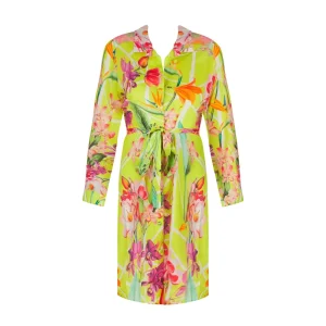 Lise Charmel Maillots de Bain - Chemise Longue Fleurs Splendeur Splendeur Lime