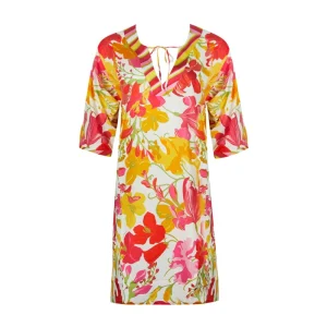 Maillots de bain Lise Charmel - Tunique à manches mi-longues Envolée Florale Bouquet Florale