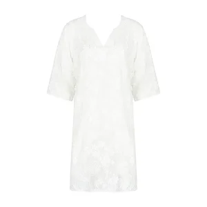 Maillots de bain Lise Charmel - Tunique manches 3/4 Romance Couture Blanc