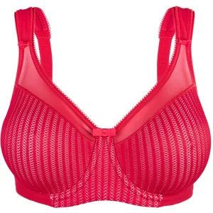 Berlei - Soutien-gorge lissant Beauty Stripe Rouge Passion