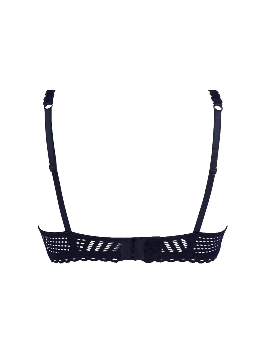 Antigel By Lise Charmel - Soutien-gorge triangle sans armatures Tressage Graphic Tressage Marine – Image 3