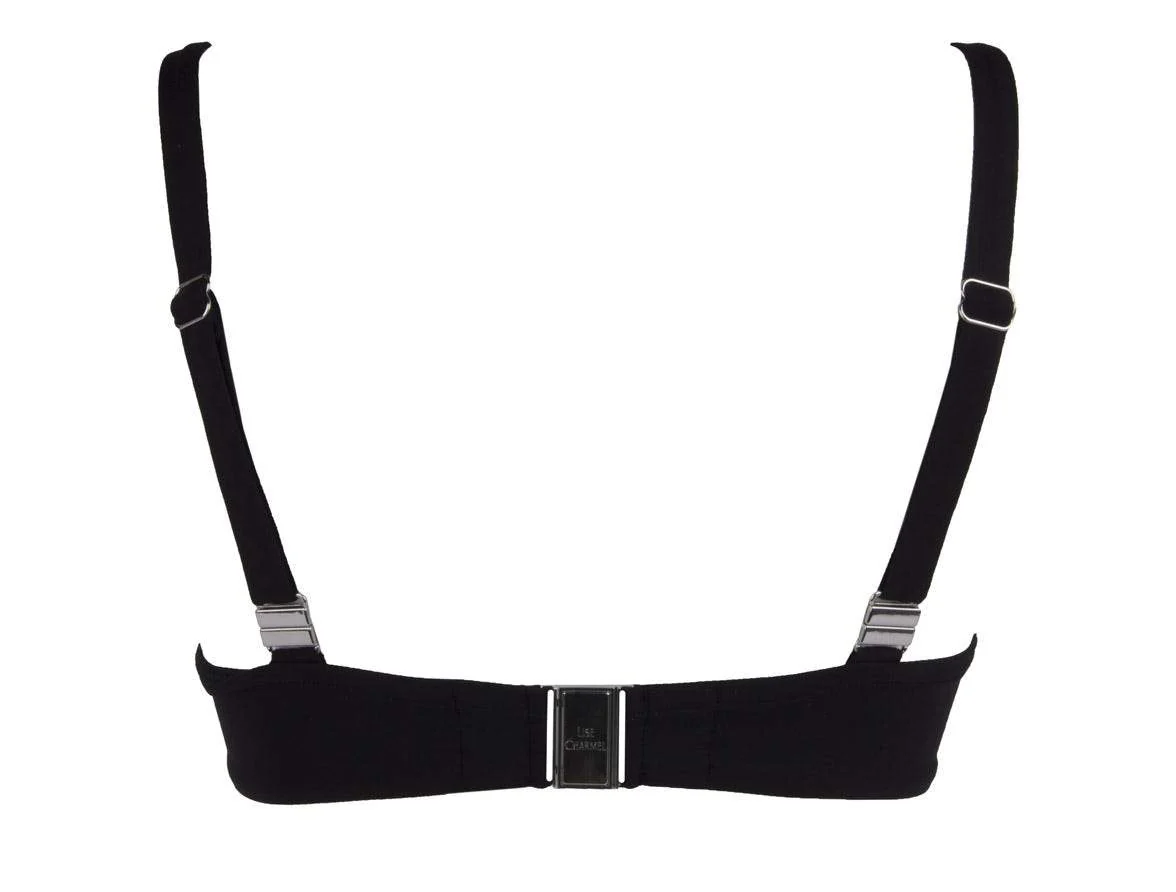 Lise Charmel Maillots De Bain - Haut De Bikini Balconnet Ajourage Couture Noir – Image 3