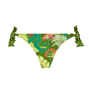 Maillot de bain Antigel de Lise Charmel - Bikini La Venus Nature à bords étroits Vert Tropic