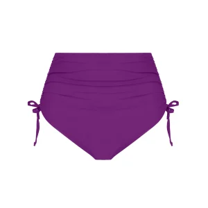 Antigel Maillots De Bain Par Lise Charmel - Bas De Bikini Taille Haute La Chiquissima Mer Améthyste
